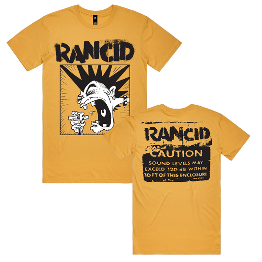 Rancid (Screaming Mohawk Mustard) T-Shirt
